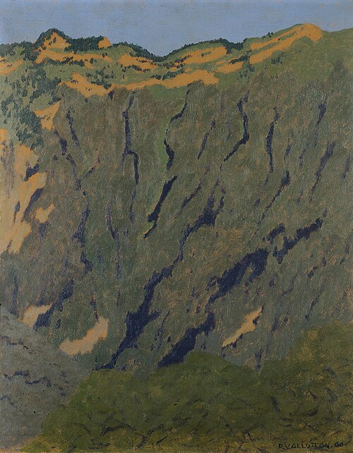 Rochers à Bex, 1900, Félix Vallotton