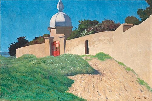 Kiosque au Mourillon, 1925, Félix Vallotton