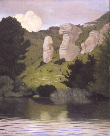 La Seine à Tournedos, 1922, Félix Vallotton
