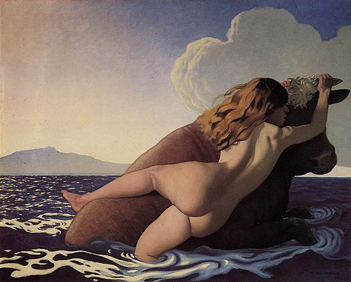 L'Enlèvement d'Europe, 1908, Félix Vallotton