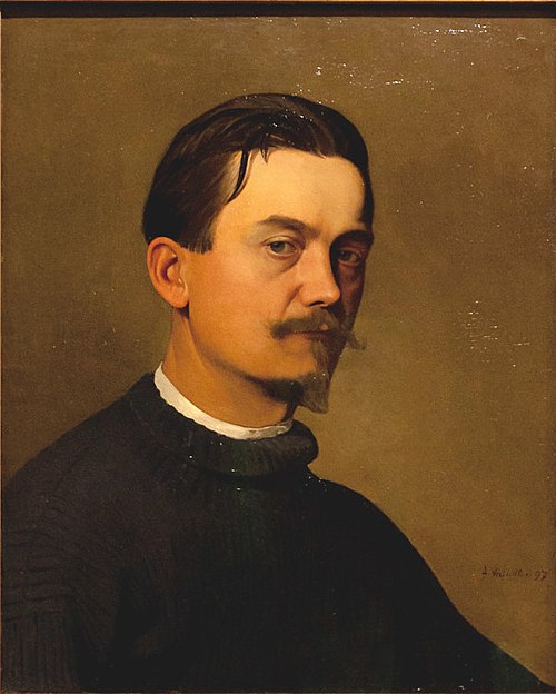 Self-portrait, 1897, 1897, Félix Vallotton