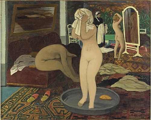 Femmes à leur toilette, 1897, Félix Vallotton