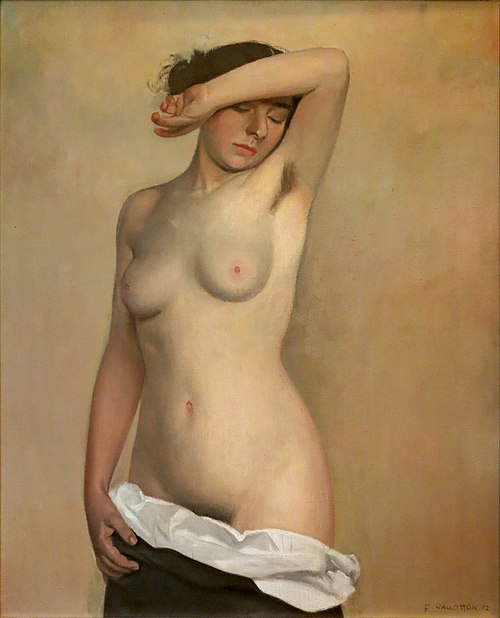 Nu, 1912, Félix Vallotton