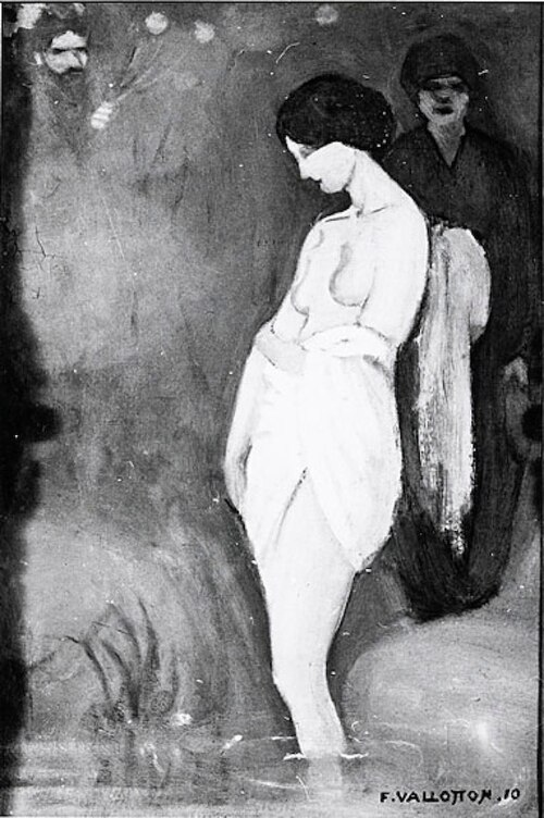 Bethsabée au bain, 1910, Félix Vallotton