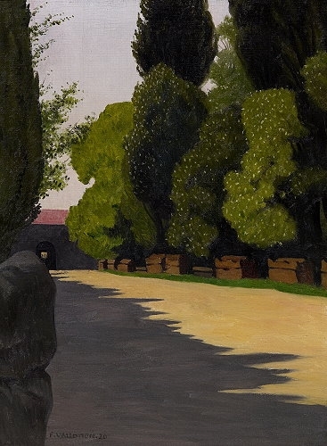 Les Alyscamps, soleil matin, 1920, Félix Vallotton