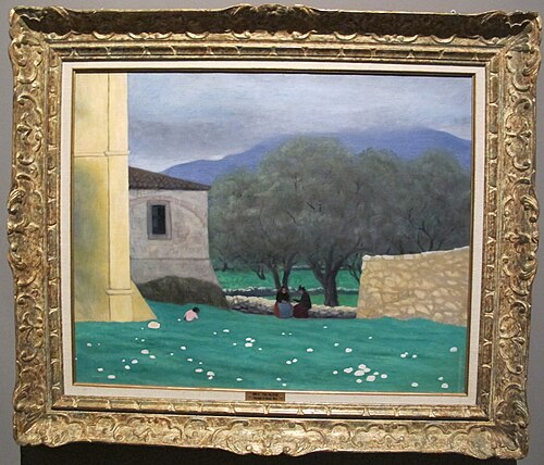Paysage de Vence, 1924, Félix Vallotton