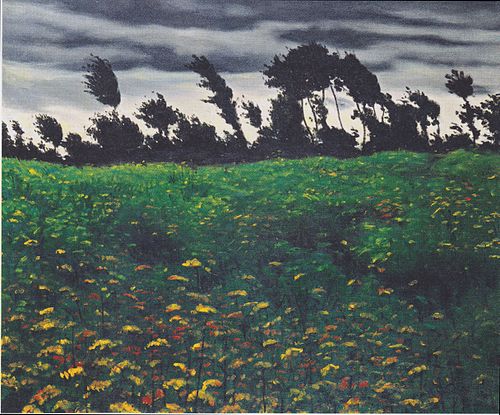 Champ en fleur, 1912, Félix Vallotton
