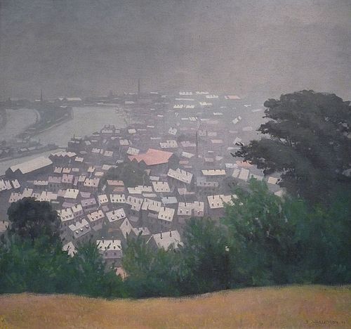 Honfleur dans la brume, 1911, Félix Vallotton