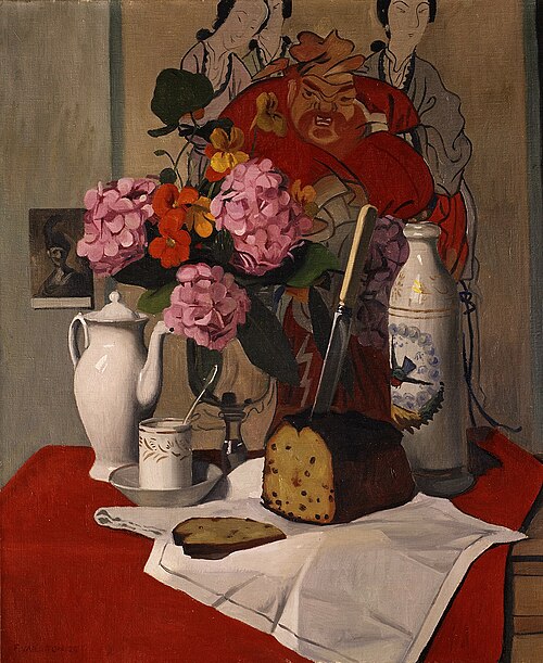 Still Life with Flowers, 1925, Félix Vallotton