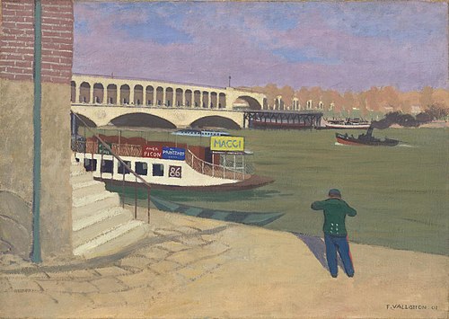 Point du Jour, banks of the Seine, 1901, Félix Vallotton
