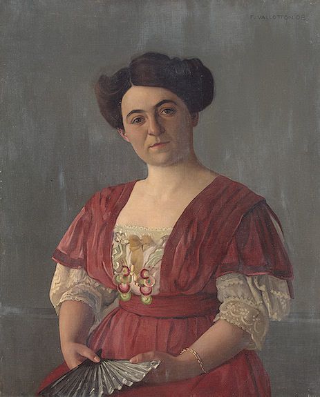 Portrait of Mme Haasen, 1908, Félix Vallotton