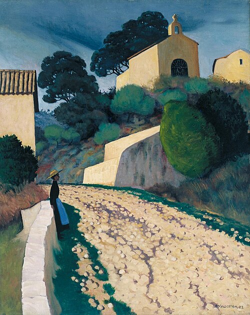 Route à St Paul (Var), 1922, Félix Vallotton