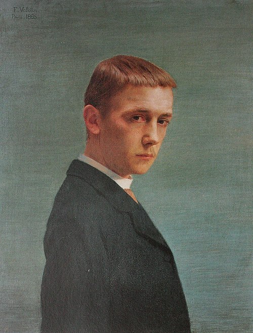 Autoportrait à l'âge de vingt ans, 1885, Félix Vallotton