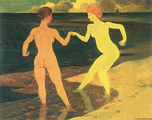 The Mistress and the Servant, 1896, Félix Vallotton