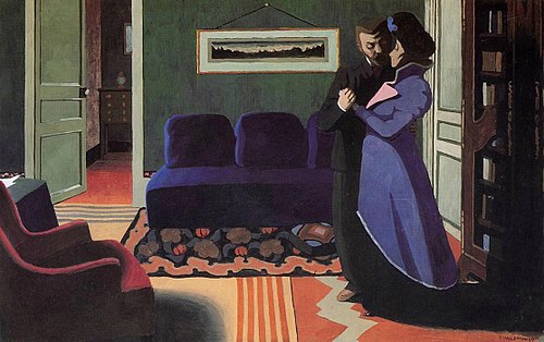 La Visite, 1899, Félix Vallotton