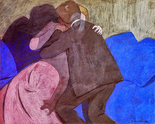 The Kiss, 1898, Félix Vallotton