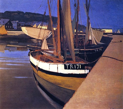A Port, 1901, Félix Vallotton