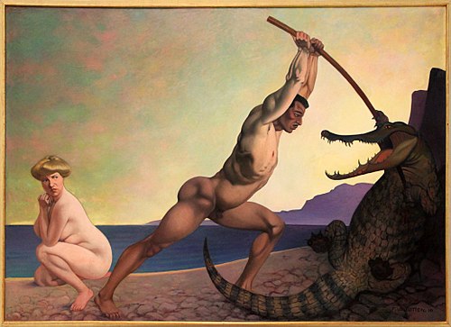 Persée tuant le dragon, 1910, Félix Vallotton