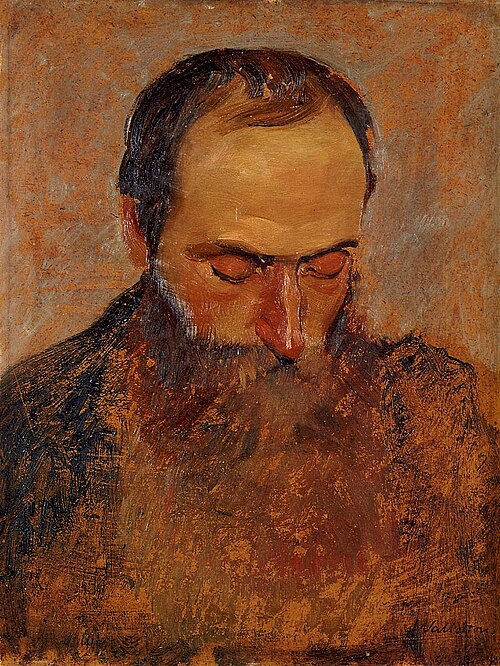 Portrait of Edouard Vuillard, 1893, Félix Vallotton