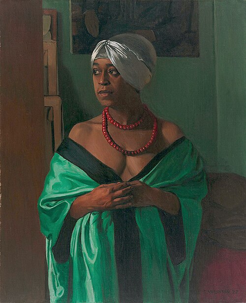 Aïcha Goblet, 1922, Félix Vallotton
