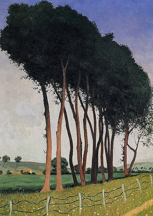 Famille d'arbres, 1922, Félix Vallotton