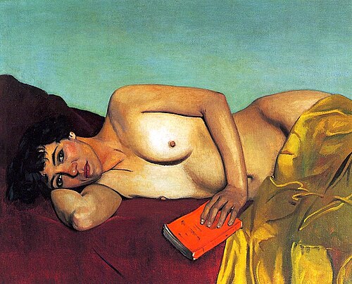 La lecture abandonnée, 1924, Félix Vallotton