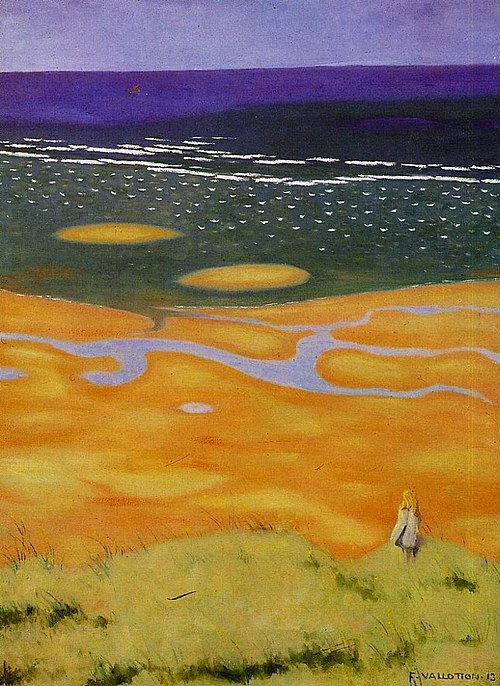 La marée montante près de Houlgate, 1913, Félix Vallotton