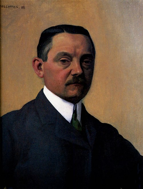 Self-portrait (Félix Vallotton, 1908), 1908, Félix Vallotton