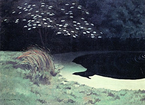 La Mare, Honfleur, 1909, Félix Vallotton
