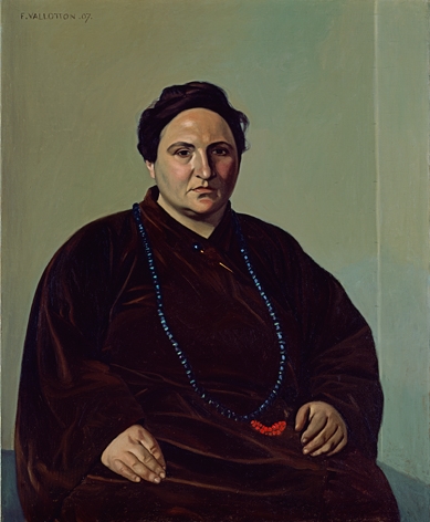 Portrait de Gertrude Stein, 1907, Félix Vallotton