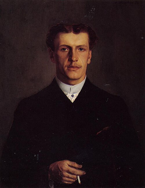Paul Vallotton, the Artist's Brother, 1886, Félix Vallotton