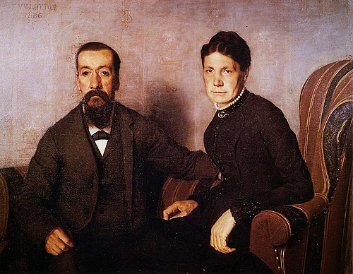 The Artist's Parents, 1886, Félix Vallotton