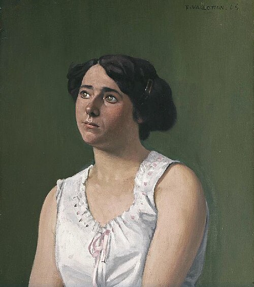 Jeune Fille, 1909, Félix Vallotton
