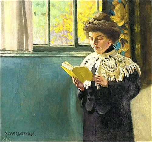 Femme lisant à la fenêtre, 1904, Félix Vallotton
