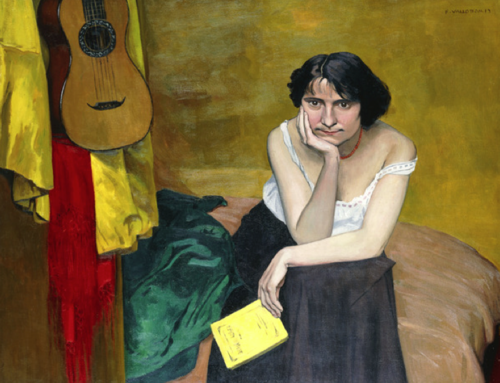 Femme et Guitare, 1913, Félix Vallotton