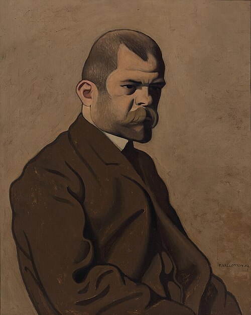 Portrait of Ambroise Vollard, 1902, Félix Vallotton