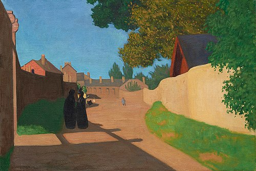 Chemin ensoleillé, 1914, Félix Vallotton