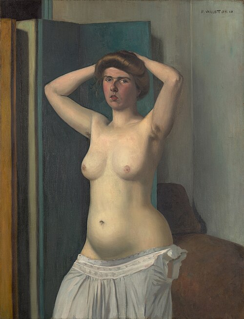 Le Modèle, 1910, Félix Vallotton