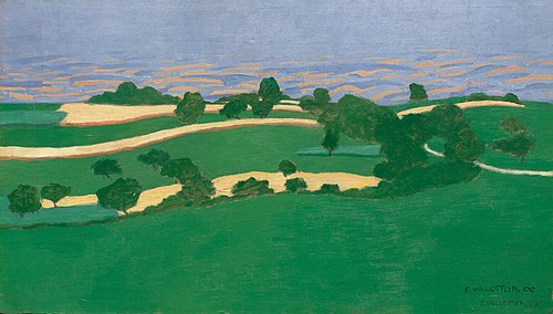Corn Fields, 1900, Félix Vallotton
