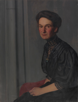 Portrait of Hedy Hahnloser, 1908, Félix Vallotton