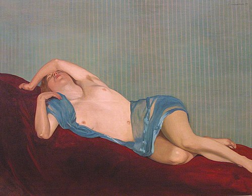Nu à l'écharpe verte, 1914, Félix Vallotton