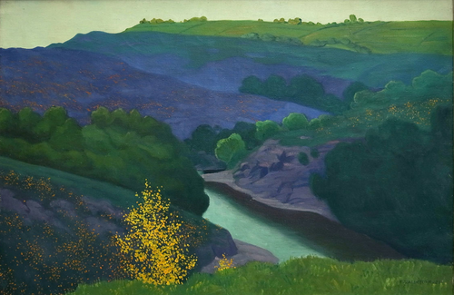 Paysage de la Creuse, 1925, Félix Vallotton