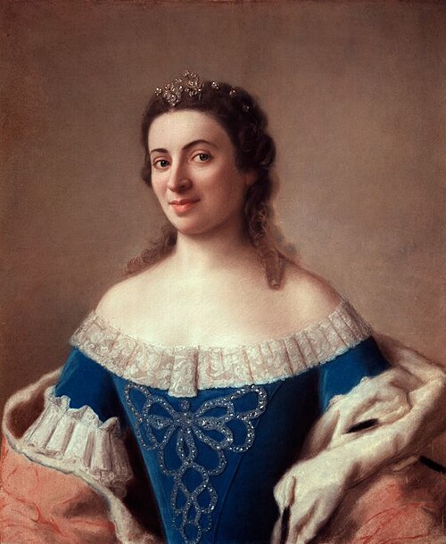 Portrait of Johanne Salome von der Asseburg, 1748, Jean-Étienne Liotard