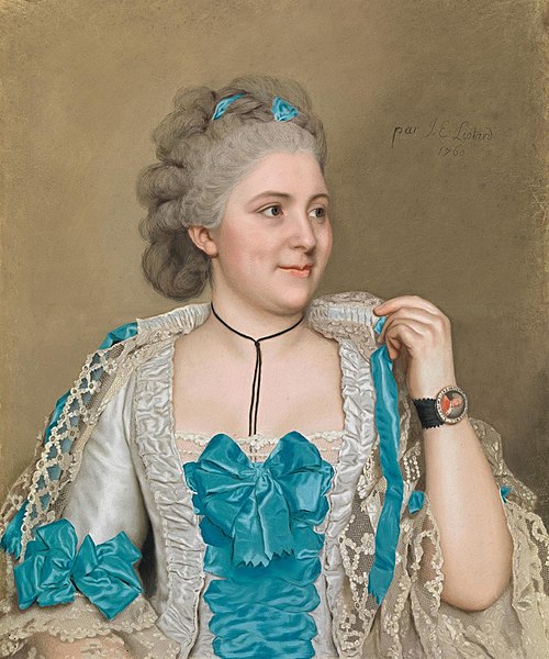 Portrait de Julie de Thellusson-Ployard, 1760, Jean-Étienne Liotard