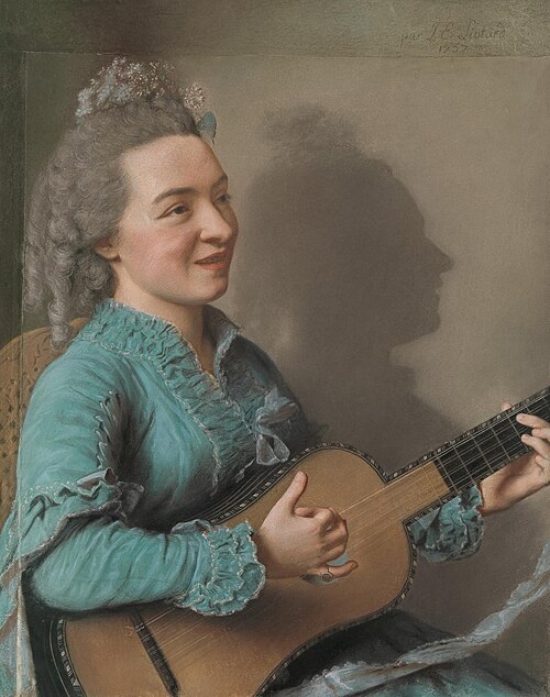 Portrait de Marie-Justine-Benoîte Favart-Duronceray, 1757, Jean-Étienne Liotard
