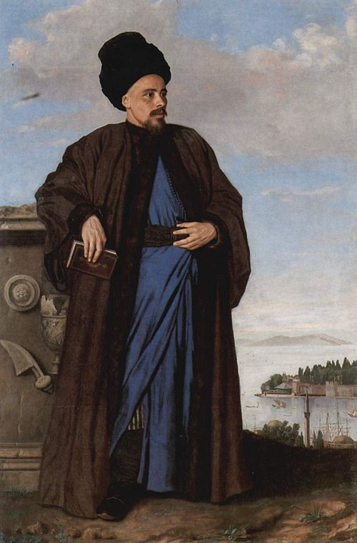 Porträt des Richard Pococke (1704-1765), , Jean-Étienne Liotard