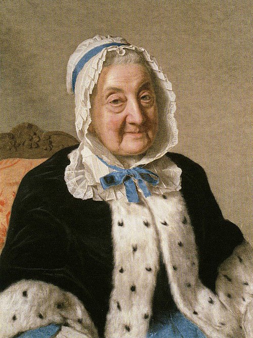 Porträt der Marthe Marie Tronchin, 1758, Jean-Étienne Liotard