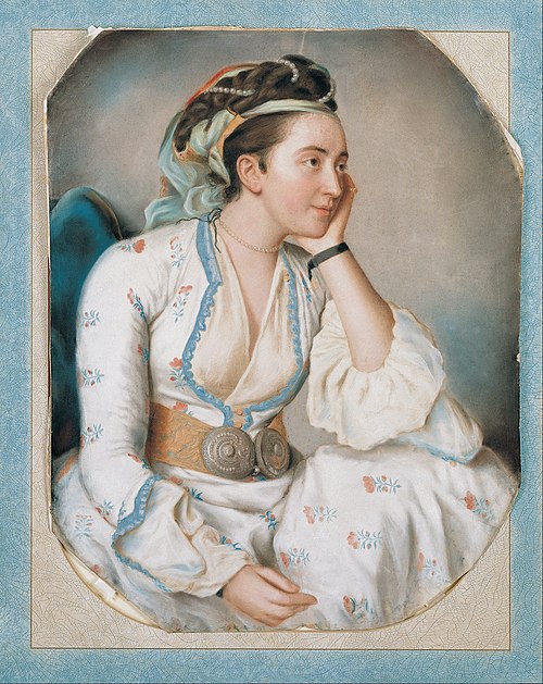 A Woman in Turkish Dress, , Jean-Étienne Liotard