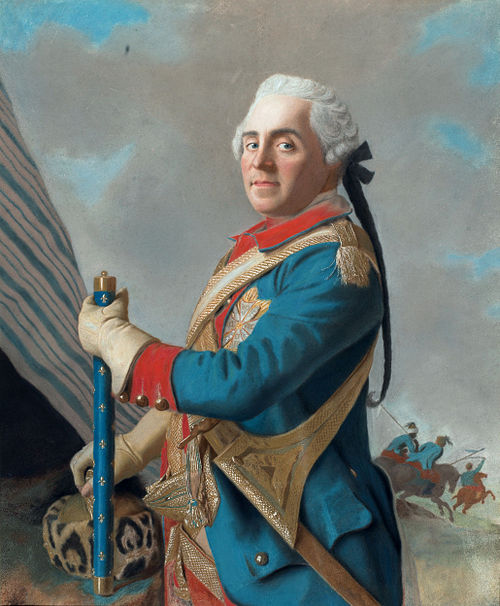 portrait de Maurice de Saxe, 1748, Jean-Étienne Liotard
