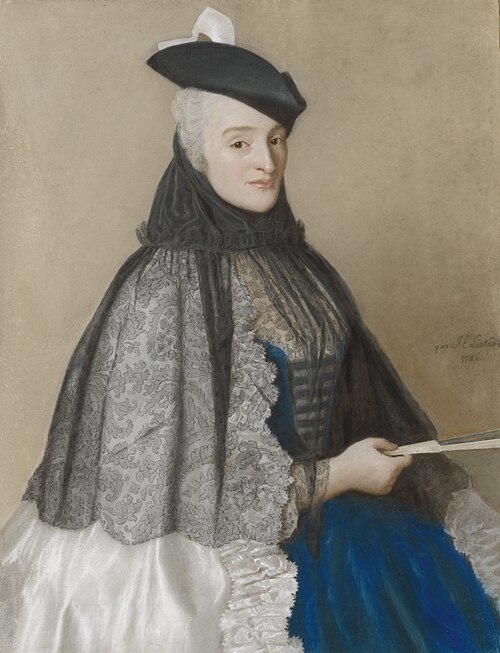 Portrait of Mme Bouër, 1746, Jean-Étienne Liotard